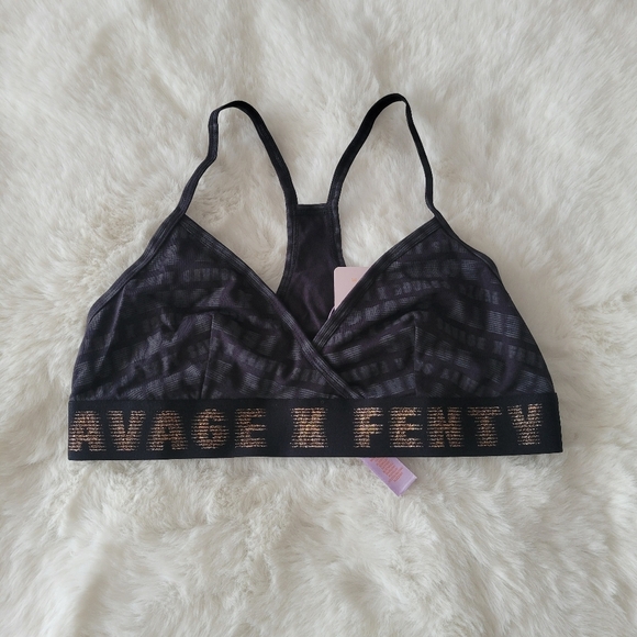 SAVAGE X FENTY BY RHIANNA Bralette Size S & High-Leg Bikini Size S Set - Picture 6 of 12